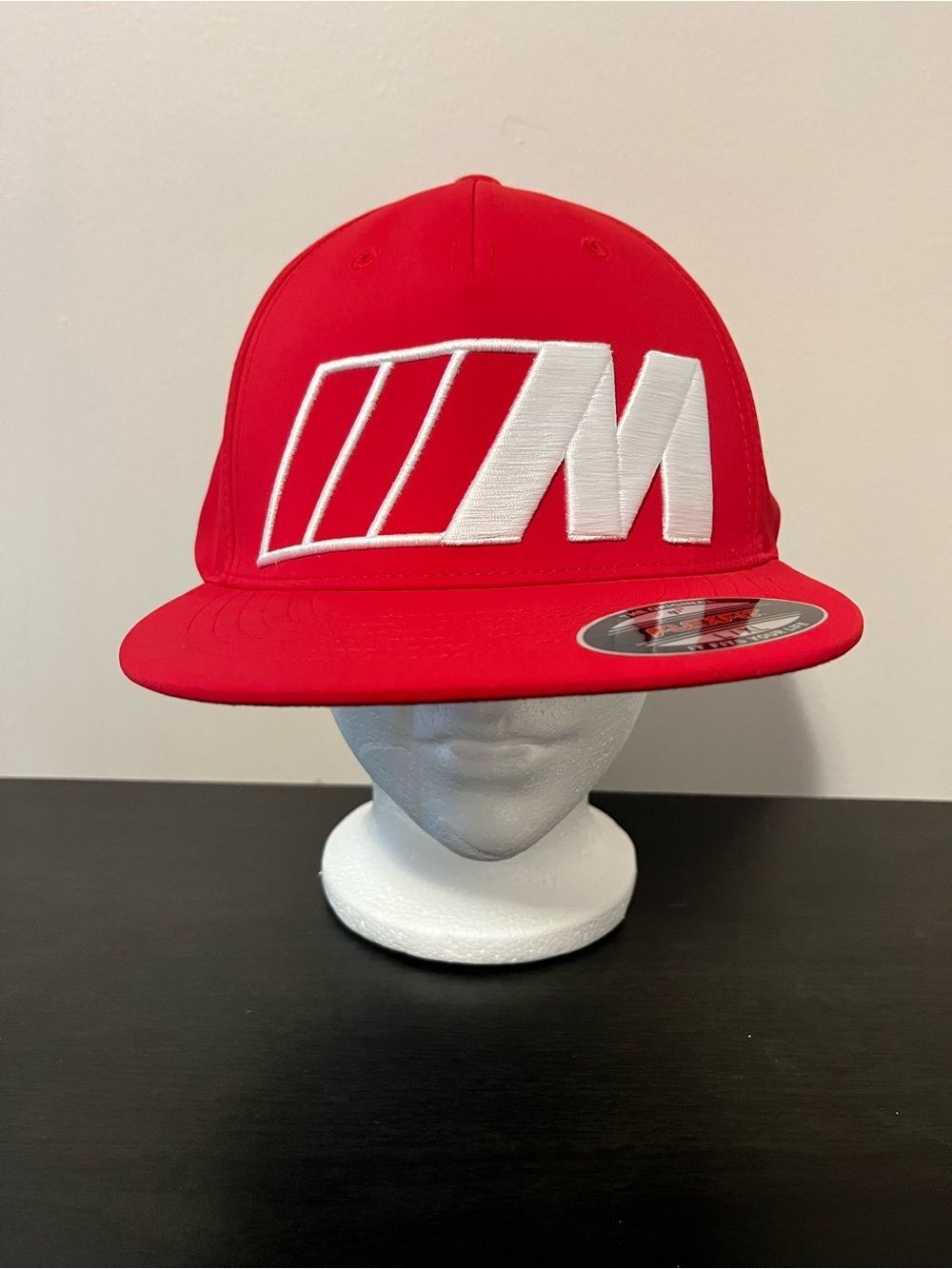 NWOT BMW M3 Hat Red L/XL Flexfit